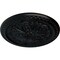 Ekena Millwork Emeryville Ceiling Medallion, Hand-Painted Jet Black, 16 7/8"OD x 5/8"P CM16ERBLF - alternate 4